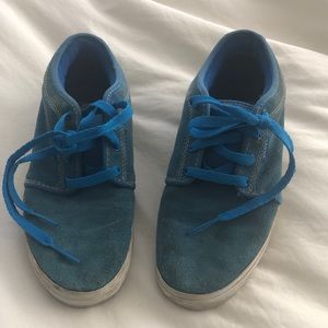 Rare Blue Vans Shoes